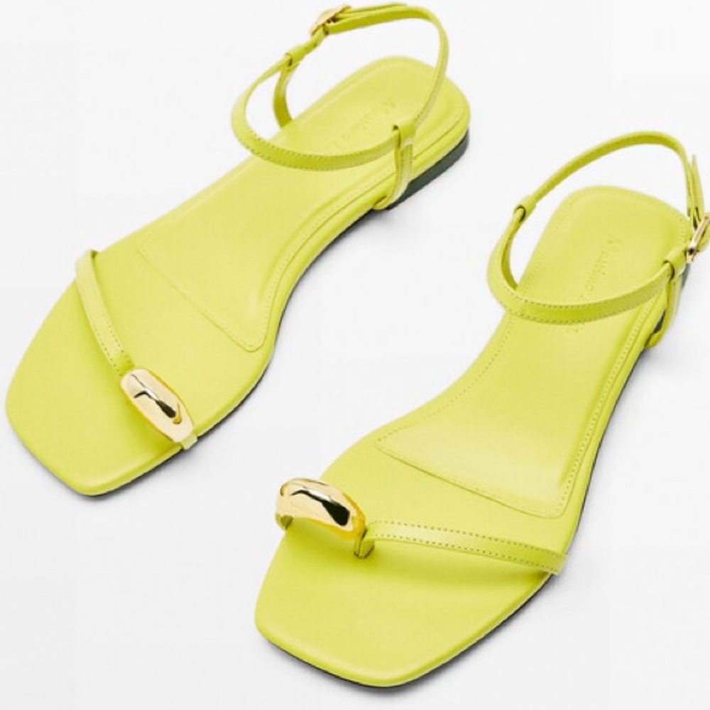 Massimo Dutti Leather Sandals